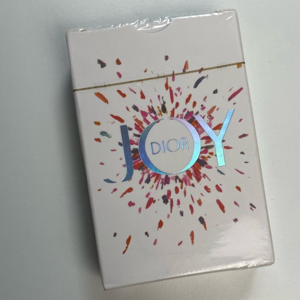 CHRISTIAN DIOR ❤️‍🔥COMPLETE SEALED DECK❤️‍🔥 Iridescent Glow Joy Playing Cards
